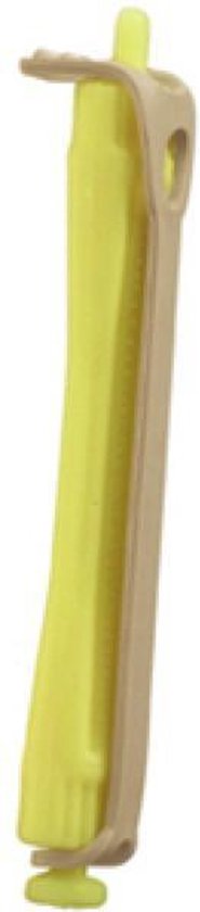 Sibel Permanentwikkels lang 80mm geel Geel 12 stuks