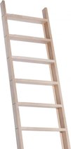 Zoldertrap - 10 treden - Stahoogte 203 cm - Houten ladder - Molenaarstrap - Beuken trap