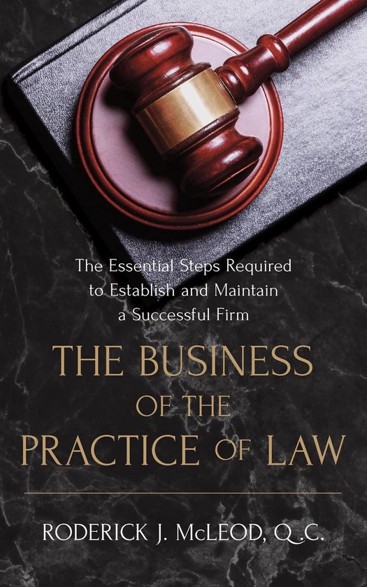 The Business of the Practice of Law - cover