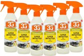 6x 3G Professioneel Superontvetter Ecologisch 500 ml