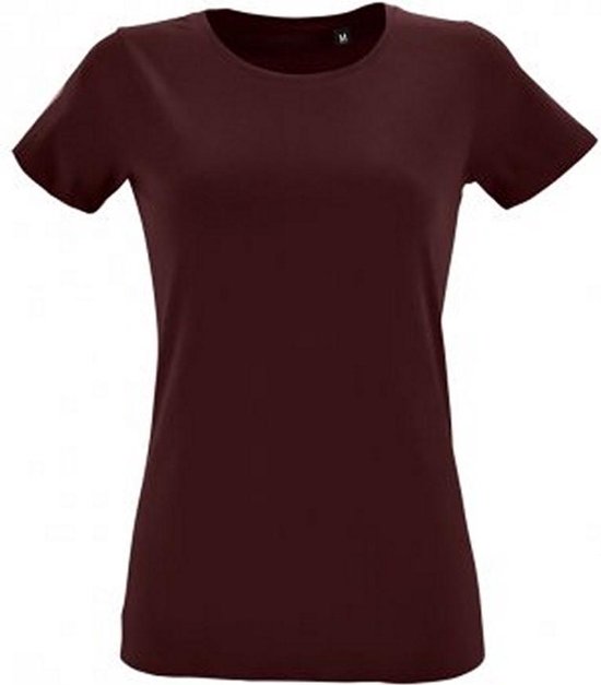 SOLS Dames/dames Regent Fit T-Shirt met korte mouwen (Heide Khaki)