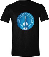 Mass Effect Andromeda - Andromeda Initiative T-Shirt Zwart