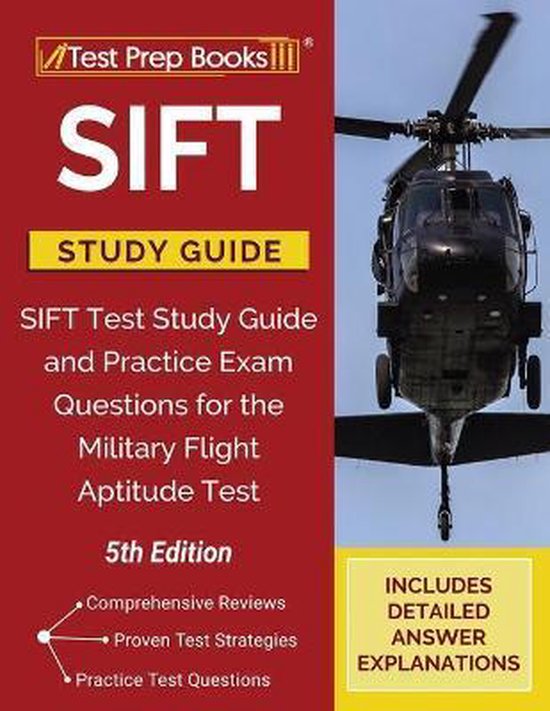 SIFT Study Guide 9781628458589 Tpb Publishing Boeken
