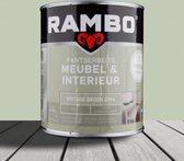 Rambo Armor stain Furniture interior Matt Vintage Green 0744 - 0.75 Ltr