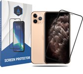 Prisma NL® iPhone Screenprotector - iPhone 11 Pro - iPhone XS - iPhone X - Premium - Beschermglas - Gehard glas - 9H - Zwarte rand - Tempered Glass - Full cover