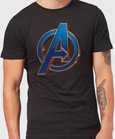 Avengers: Endgame - Heroic Logo T-Shirt Zwart