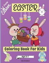 Easter Coloring Book For Kids Age 3-7 years