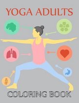 Yoga Adults Coloring Book