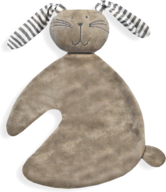 Brievenbuscadeau zwanger, knuffelkonijn grijs, cadeau baby — afbeelding 3