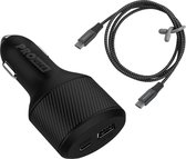 Pro-User - autolader - 108W - USB Quick Charge - USB-C PD2.0 + USB-C kabel