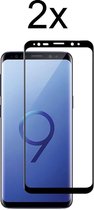 Samsung S9 Screenprotector - Beschermglas Samsung galaxy S9 Screen Protector Glas - Full cover - 2 stuks