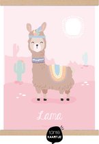 A3 Poster - Boho Lama