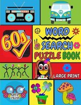 1960's Word Search Puzzle Book Large Print