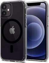 Spigen Ultra Hybrid - Apple iPhone 12/12 Pro - Mag hoesje - Zwart