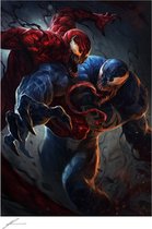 Marvel: Venom vs Carnage Unframed Art Print