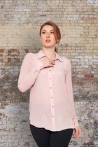 Blouse Dames Elegant Roze - 42