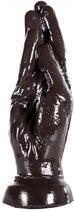 XXLTOYS - Poing - Fist - Inbrenglengte 18 X 6.5 cm - Brown - Uniek Design Realistische Dildo – Stevige Dildo – voor Diehards only - Made in Europe