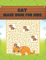 Cat Maze Book For Kids