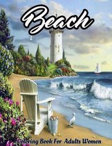 Beach Coloring Book For Adults Women
