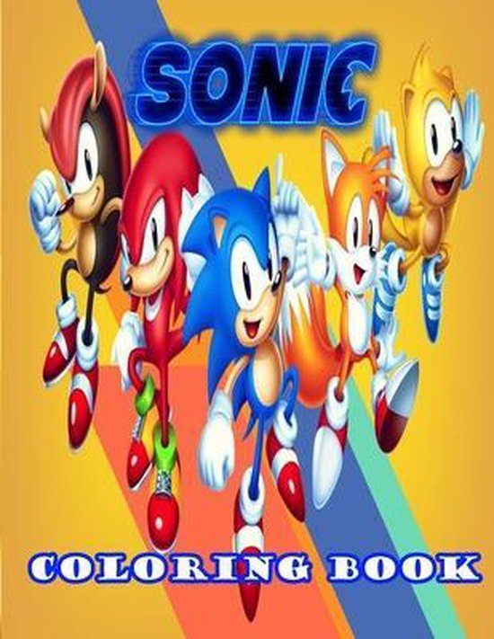 sonic coloring book: Sonic The Hedgehog Jumbo Coloring Book for Kids 4 ...
