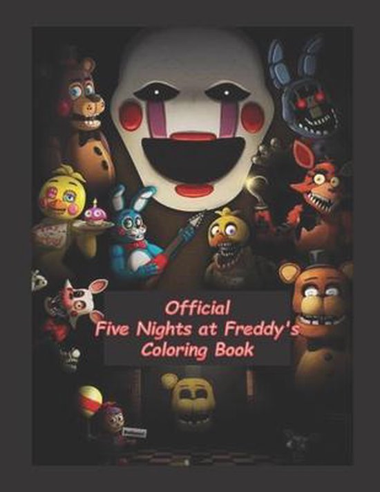 OFFICIAL five nights at Freddy's coloring book, CH AMMAR ...