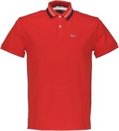 Tommy Jeans Polo Rood