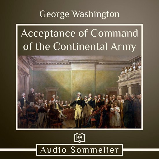 Acceptance of Command of the Continental Army - cover