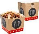 Boland - Tafeldecoratie - Hollywood Tafel Snackbakjes VIP 6 stuks