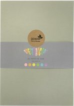 Assortipak gekleurd papier 80 grams A4 - 10 pastelkleuren a 20 vel - totaal 200 vel