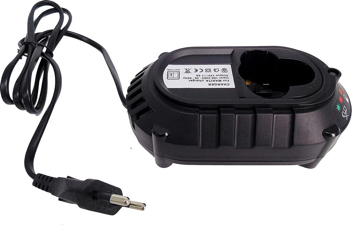 Chargeur de batterie Li-ion Stick 7,2 V/ 10,8 V / 12 V compatible Makita |  bol.com