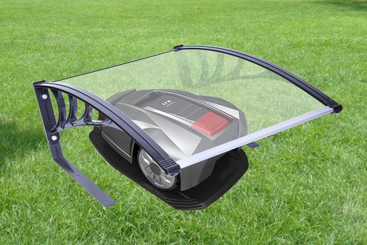 Afbeelding 3 van Afdak voor robotgrasmaaier, transparant