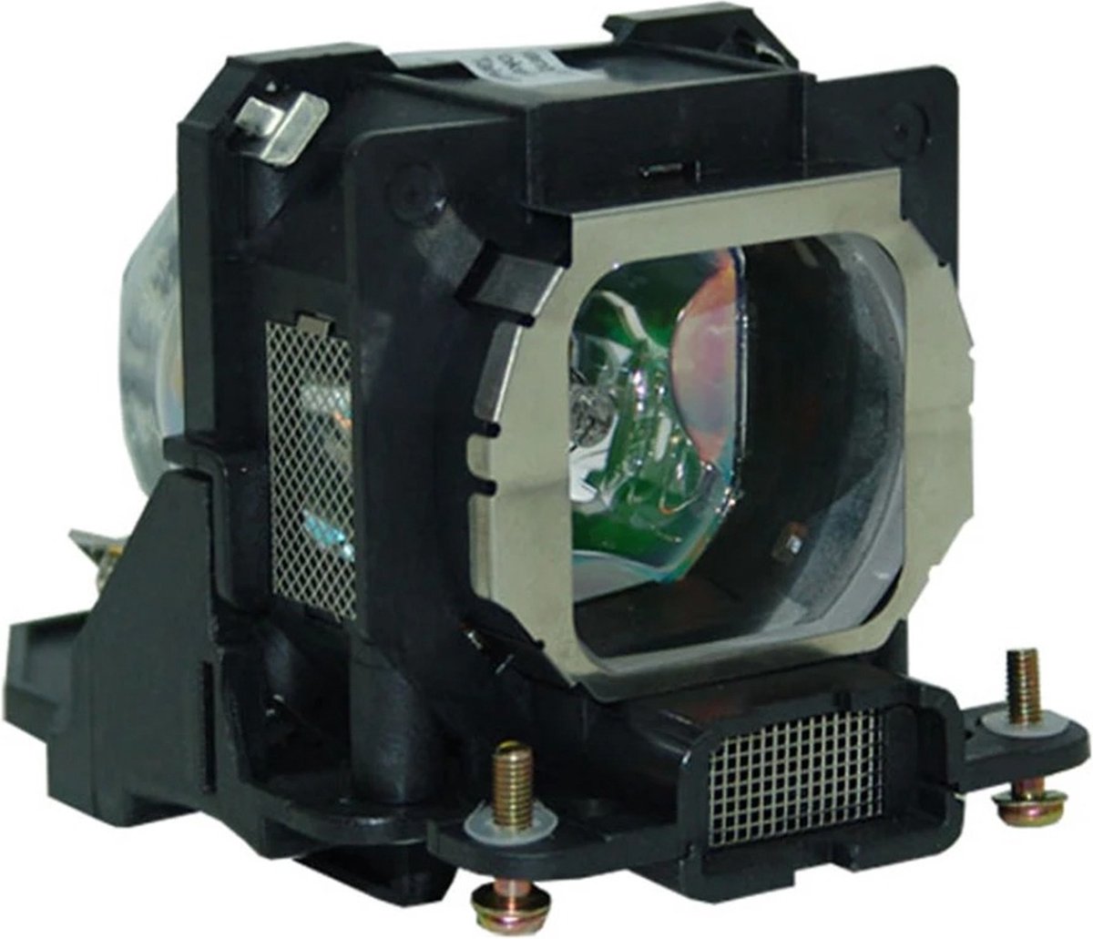 Beamerlamp geschikt voor de PANASONIC PT-AE900U beamer, lamp code ET-LAE900. Bevat originele UHP lamp, prestaties gelijk aan origineel.