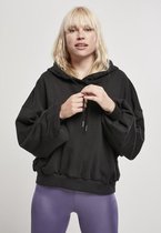 Urban Classics Hoodie/trui -XS/S- Organic Oversized Terry Zwart