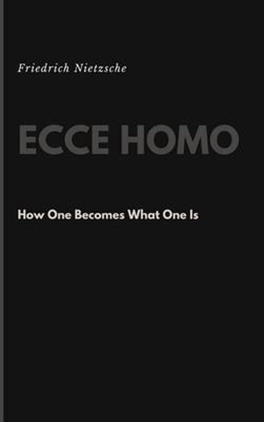 Ecce Homo - cover