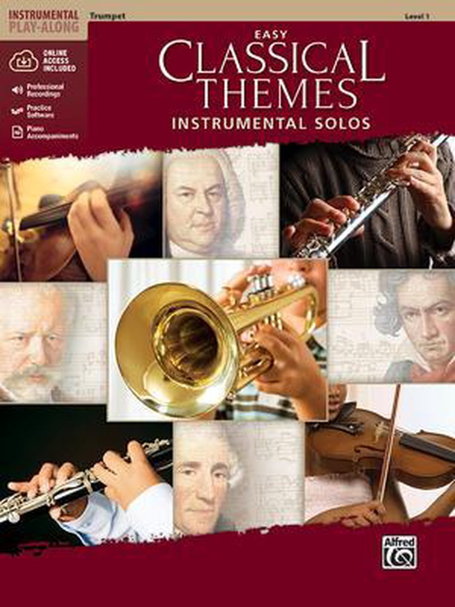 Easy Classical Themes Instrumental Solos - Various