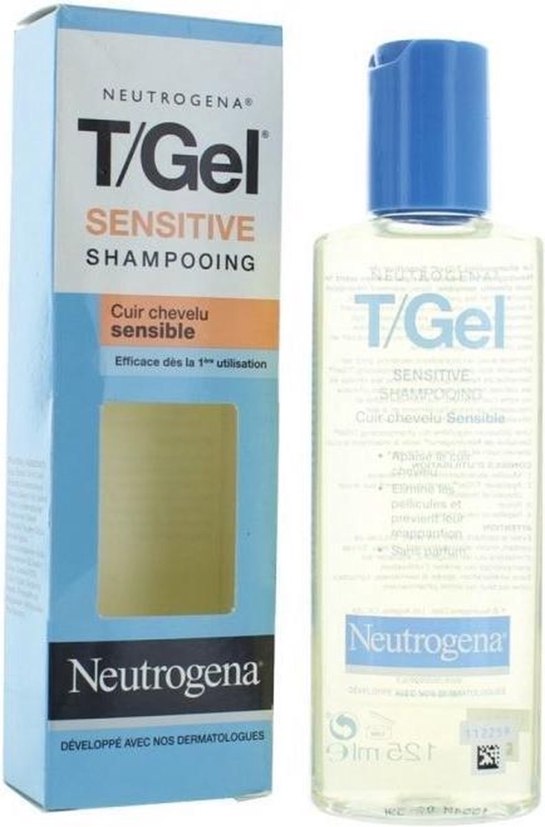 Neutrogena T/Gel Sensitive Shampooing Cuir chevelu sensible 125ml