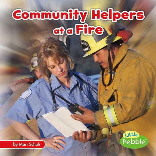 Community Helpers at a Fire - cover