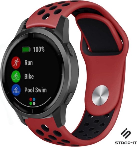 Armband Siliconen voor Garmin Vivoactive 6/5/3, 20mm Leopard Sport Reservearmband Horlogeband Vervangende Bandje Band voor Garmin Vivomove 3/ Sport/Style/Luxe/Trend/HR,D2 Air X10/Bounce 2