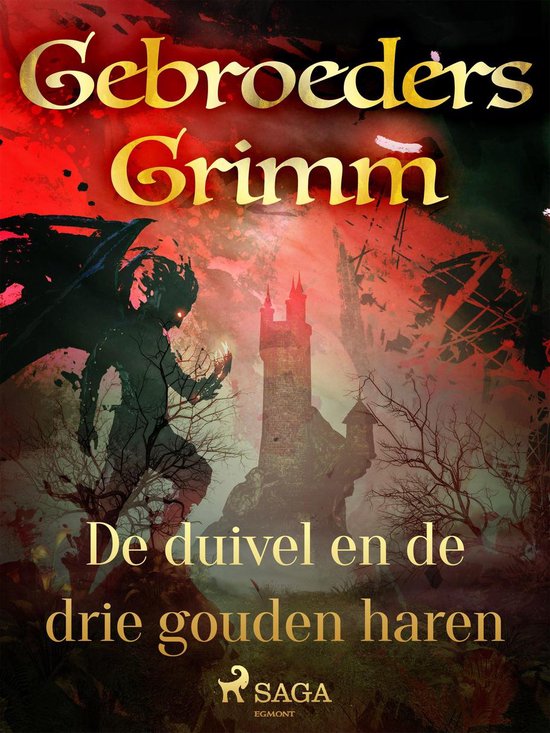 Grimm's sprookjes 75 - De duivel en de drie gouden haren - cover