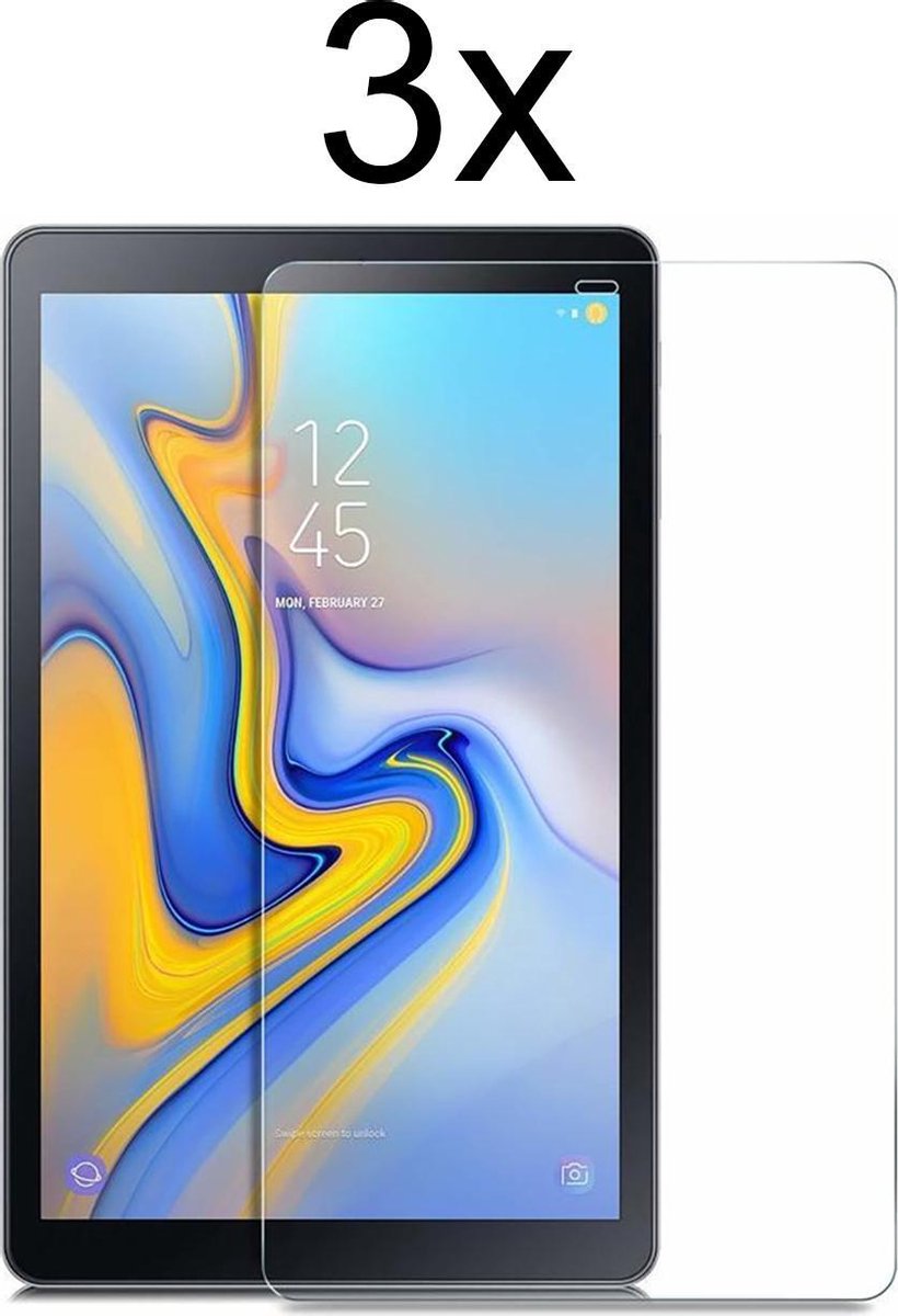 Samsung Galaxy Tab A 10.5 2018 Screenprotector - 10.5 Inch - Screen protector - 3 stuks