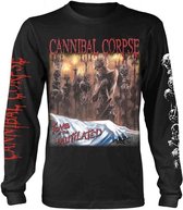 Cannibal Corpse Longsleeve shirt -S- Tomb Of The Mutilated Zwart