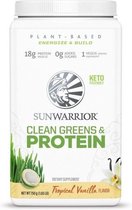Sunwarrior - Clean Greens & Protein Tropical - Vanilla - 750 Gram