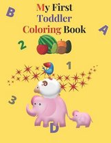 My First Toddler Coloring Book