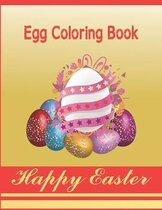 Happy Easter Egg Coloring Book