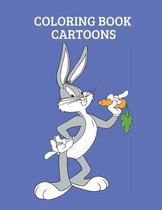Coloring book. Cartoons.