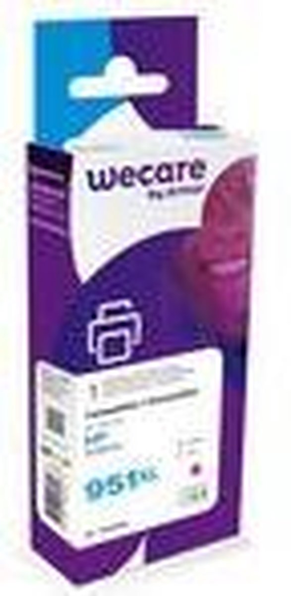 weCare Cartridge compatible met HP 951 XL Rood