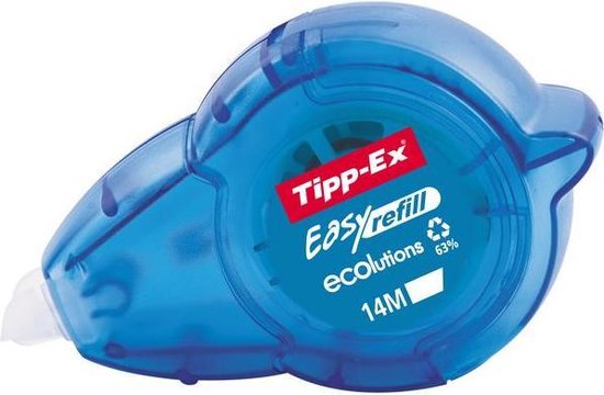 Tipp-ex correctieroller ECOlutions  Easy Refill doos van 20 stuks (15 + 5 GRATIS) - Tipp-Ex