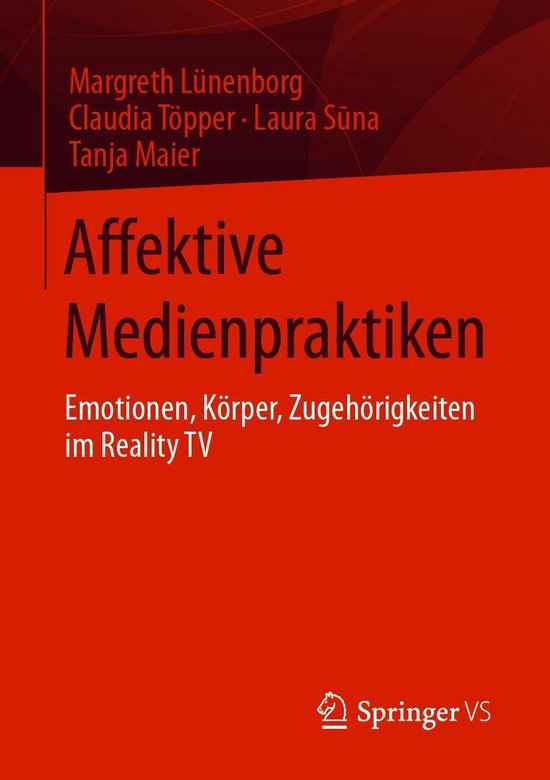Social Science and Law (German Language) - Affektive Medienp ... - cover