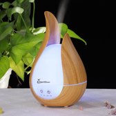Aroma Diffuser 200ML voor Aromatherapie - Met Afstandbediening - Inclusief 2 Olien - Touchscreen