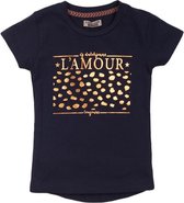 DJ Dutchjeans T-Shirt meisjes L'amour maat 140